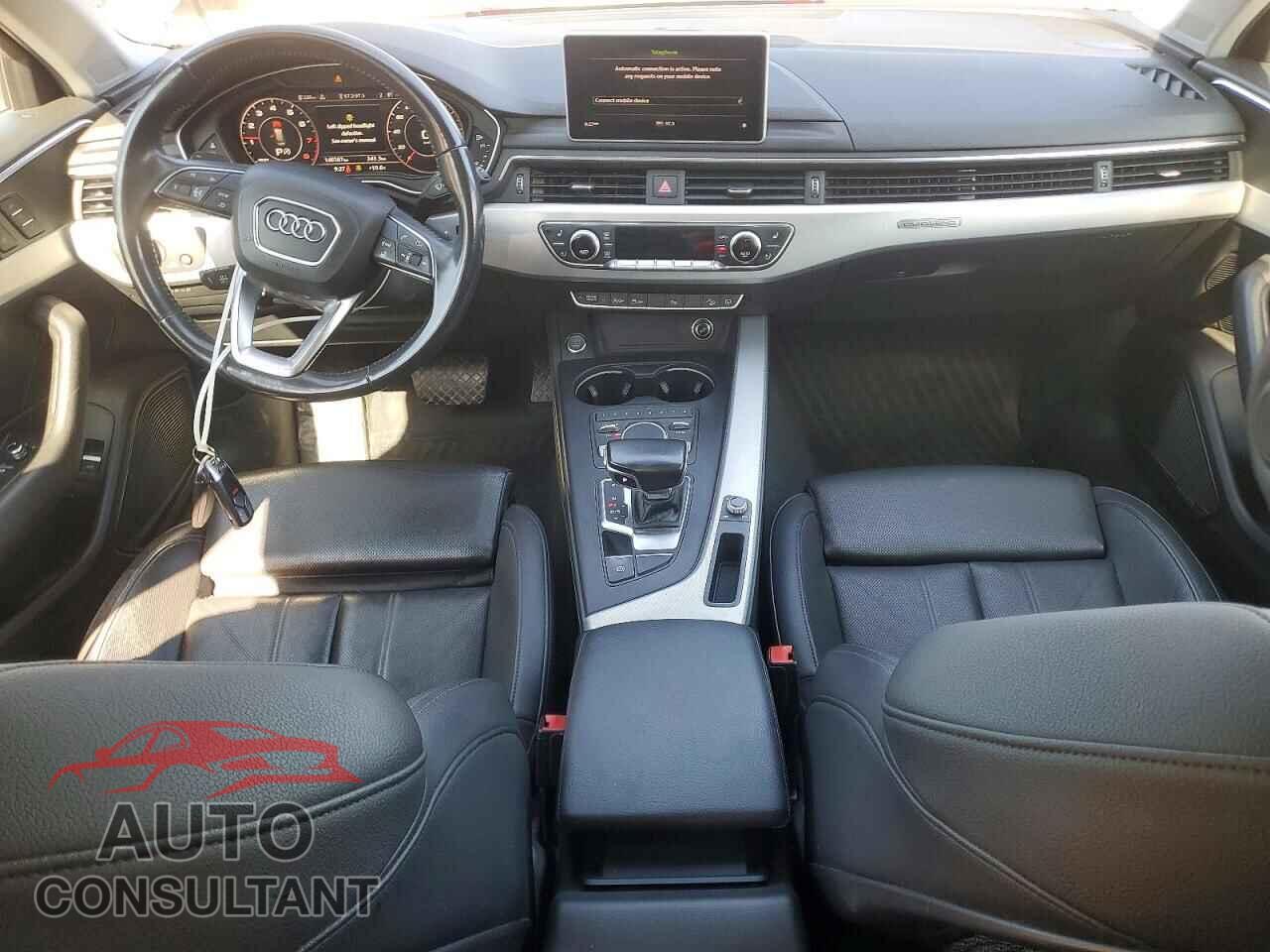 AUDI A4 2017 - WA19NAF49HA044362
