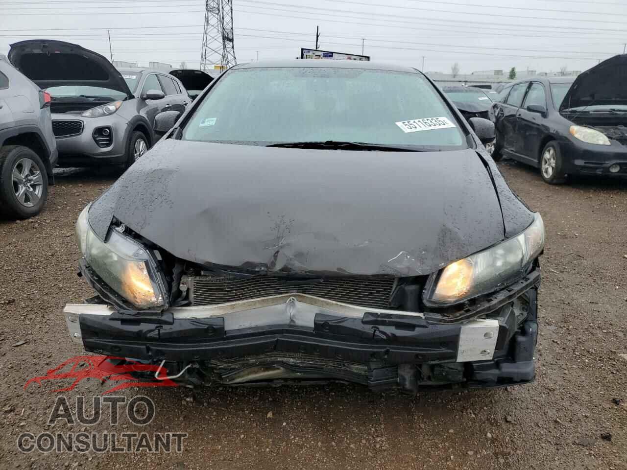 HONDA CIVIC 2013 - 19XFB2F55DE039053