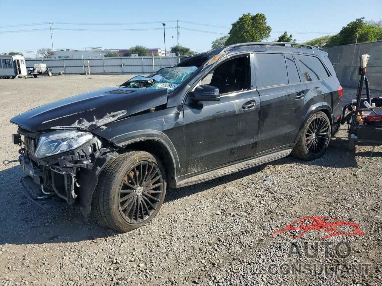 MERCEDES-BENZ GLS-CLASS 2017 - 4JGDF7FE4HA774376