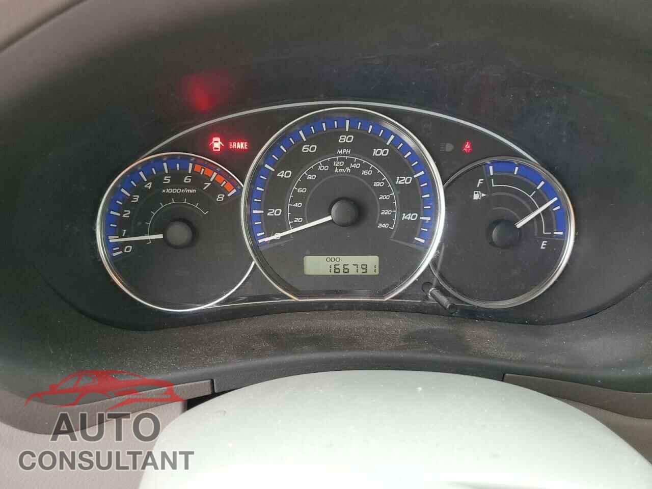 SUBARU FORESTER 2010 - JF2SH6AC8AG747059
