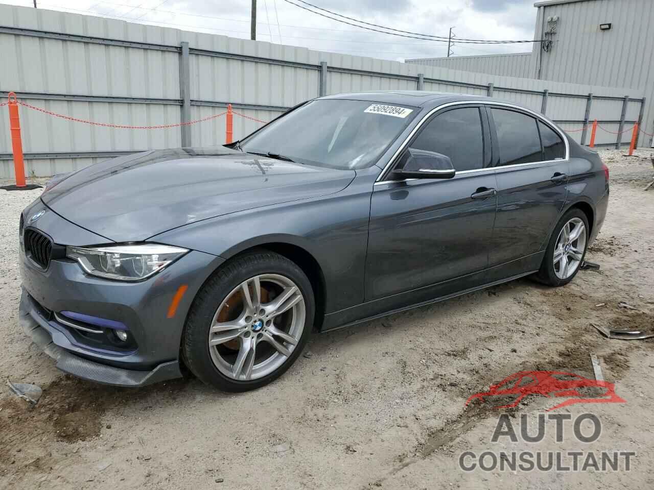 BMW 3 SERIES 2017 - WBA8D9G35HNU63758