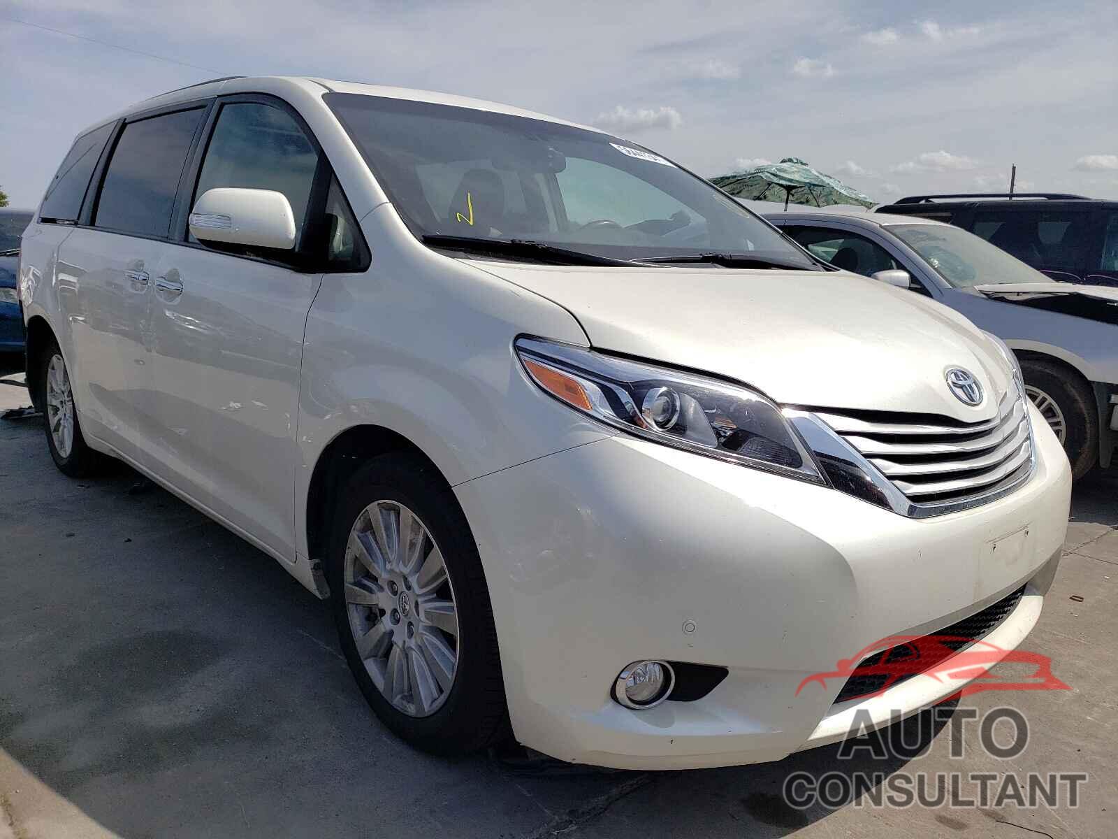 TOYOTA SIENNA 2017 - 5TDYZ3DC1HS874705