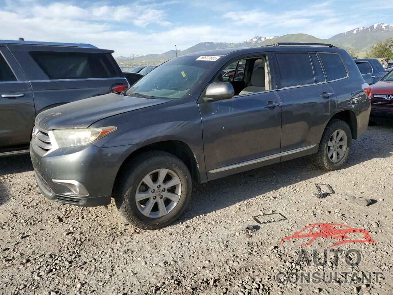 TOYOTA HIGHLANDER 2013 - 5TDZK3EHXDS103303
