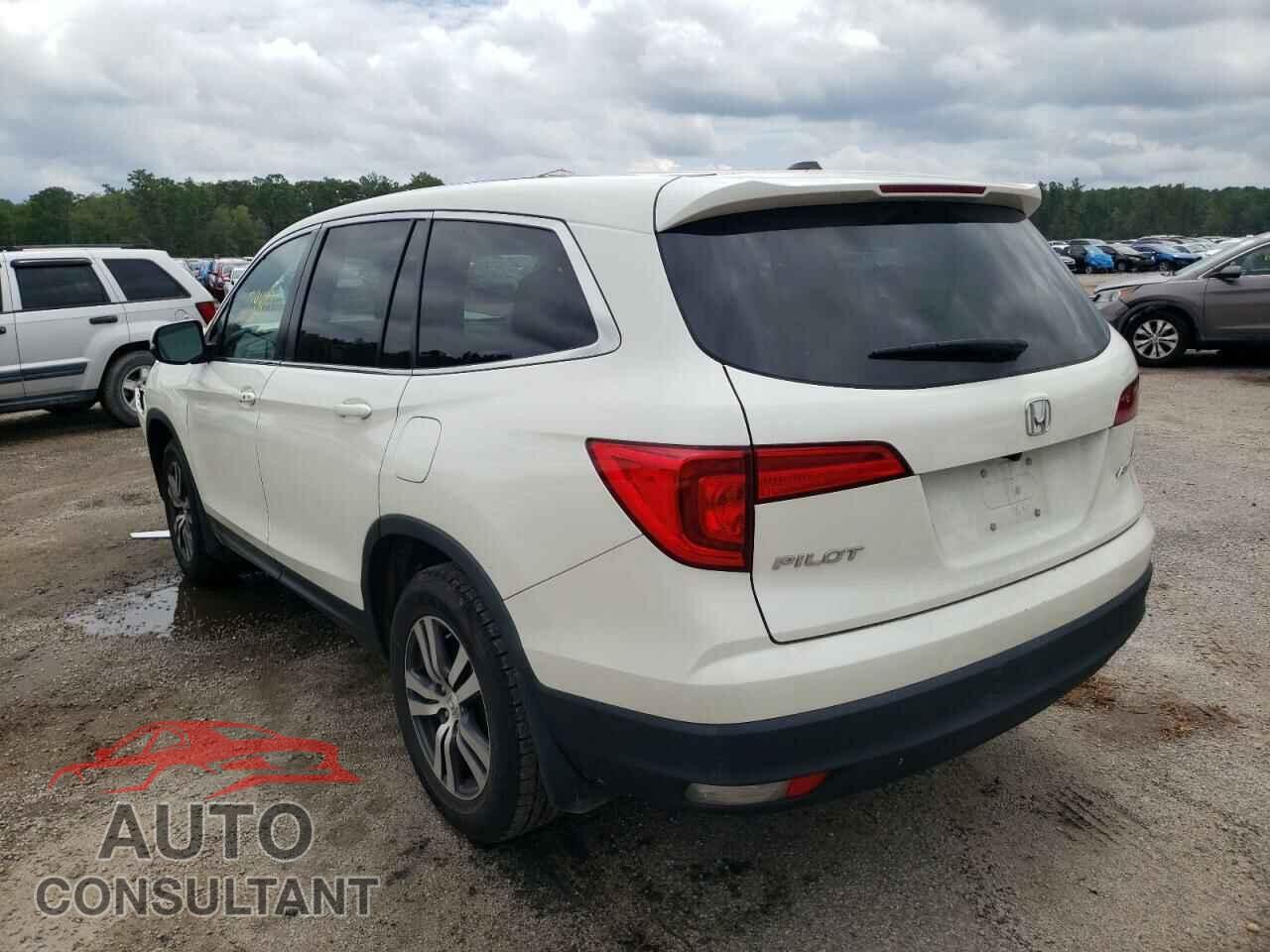 HONDA PILOT 2017 - 5FNYF6H51HB076490