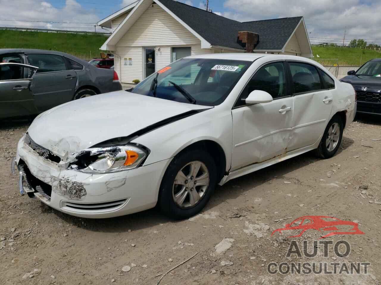 CHEVROLET IMPALA 2012 - 2G1WF5E32C1283267