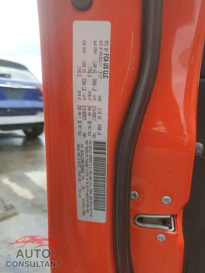 JEEP COMPASS 2017 - 3C4NJDDB9HT628952