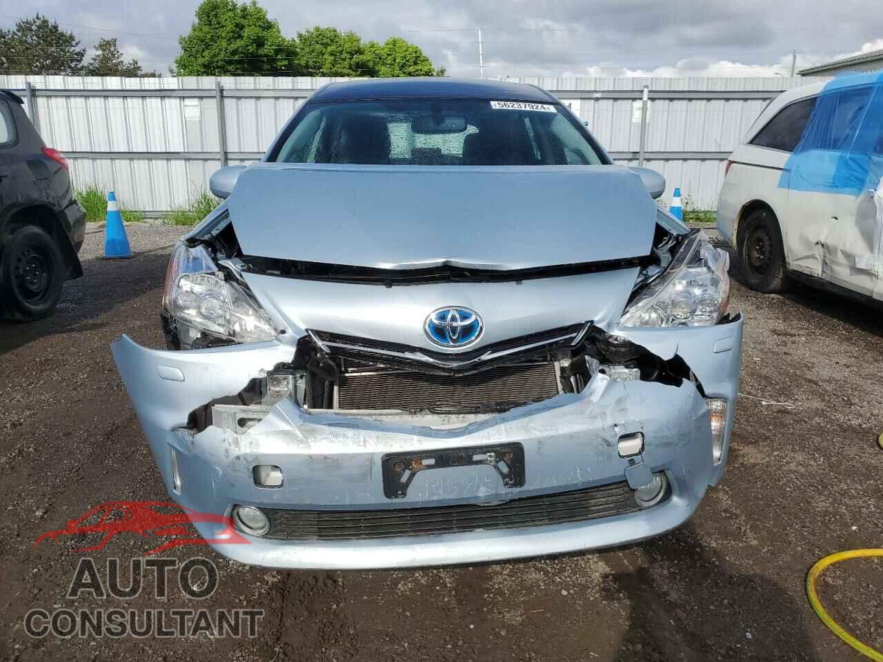 TOYOTA PRIUS 2012 - JTDZN3EUXC3058058