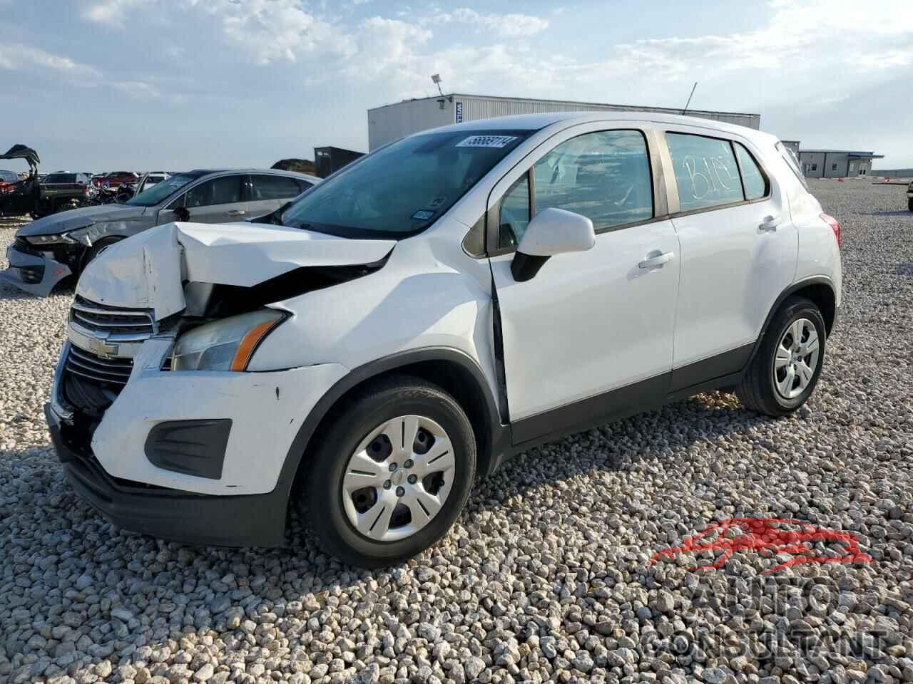 CHEVROLET TRAX 2016 - 3GNCJKSB0GL164907