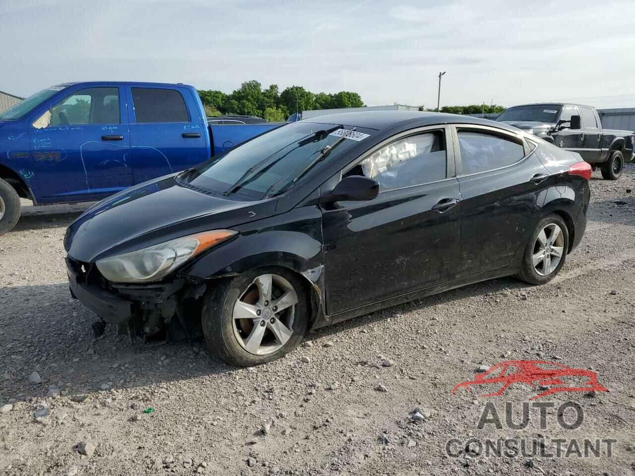 HYUNDAI ELANTRA 2012 - 5NPDH4AE7CH068718