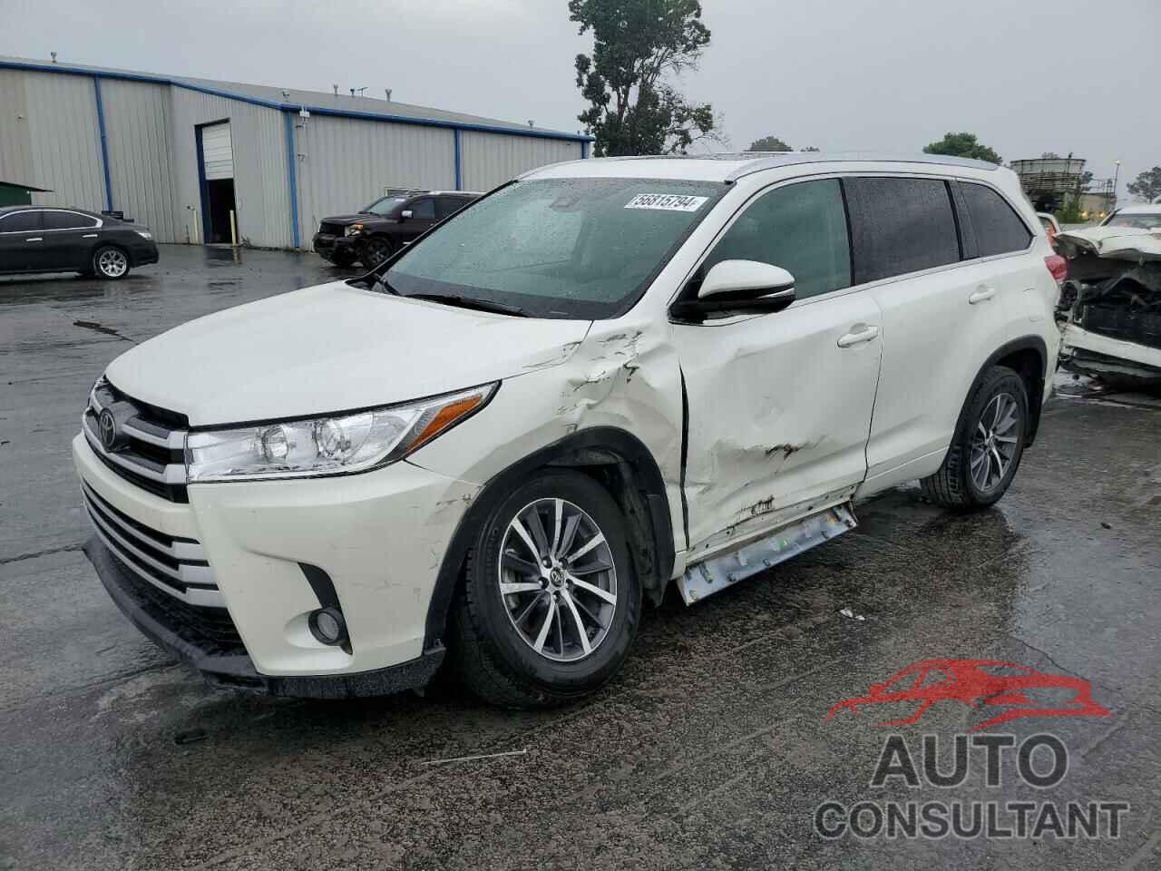 TOYOTA HIGHLANDER 2017 - 5TDKZRFH7HS514520