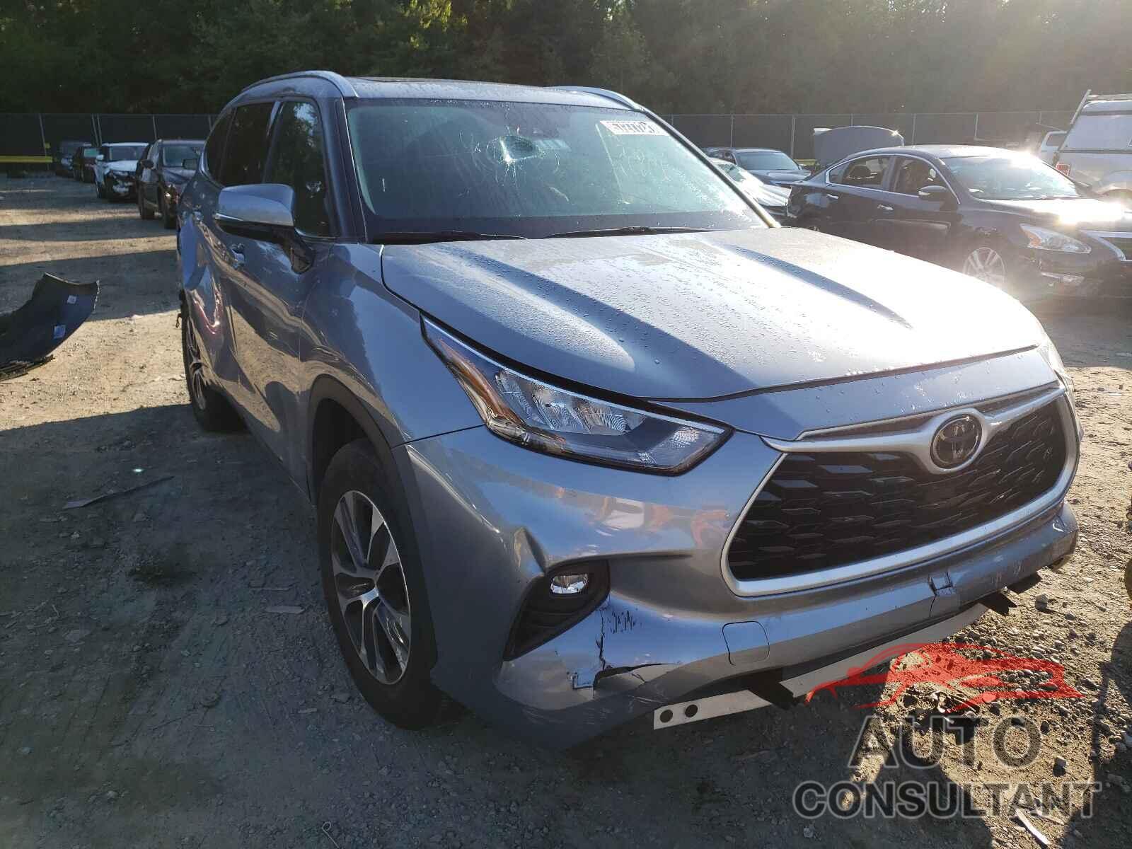 TOYOTA HIGHLANDER 2020 - 5TDGZRAH2LS010043