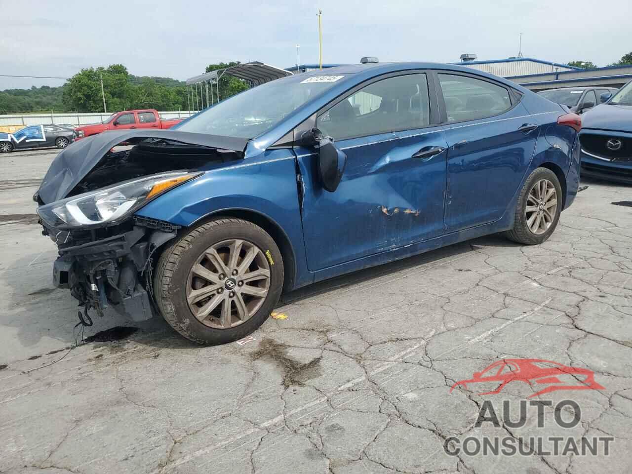 HYUNDAI ELANTRA 2014 - KMHDH4AE8EU047123