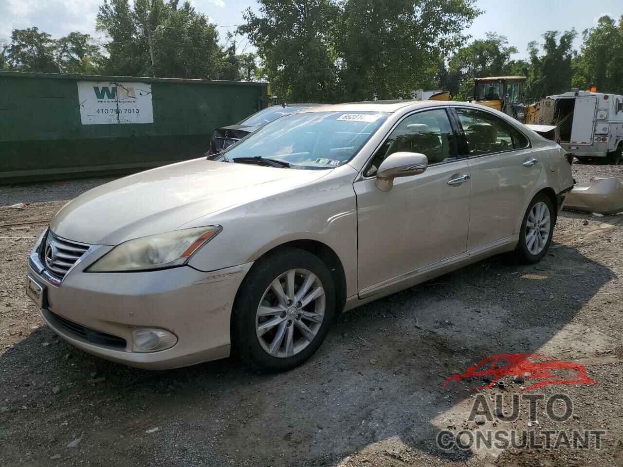 LEXUS ES350 2010 - JTHBK1EG2A2343802