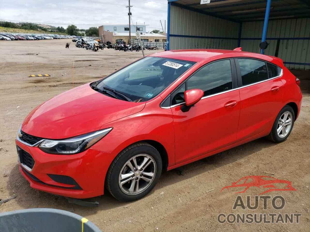 CHEVROLET CRUZE 2018 - 3G1BE6SM8JS643566