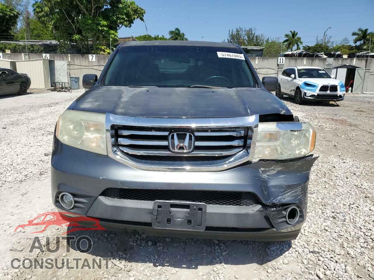 HONDA PILOT 2012 - 5FNYF3H45CB006103