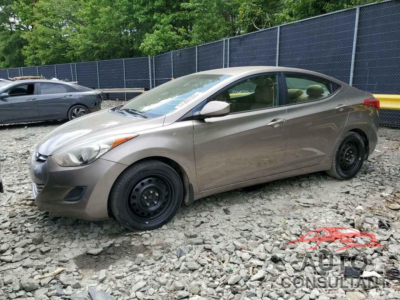 HYUNDAI ELANTRA 2012 - 5NPDH4AE3CH106834