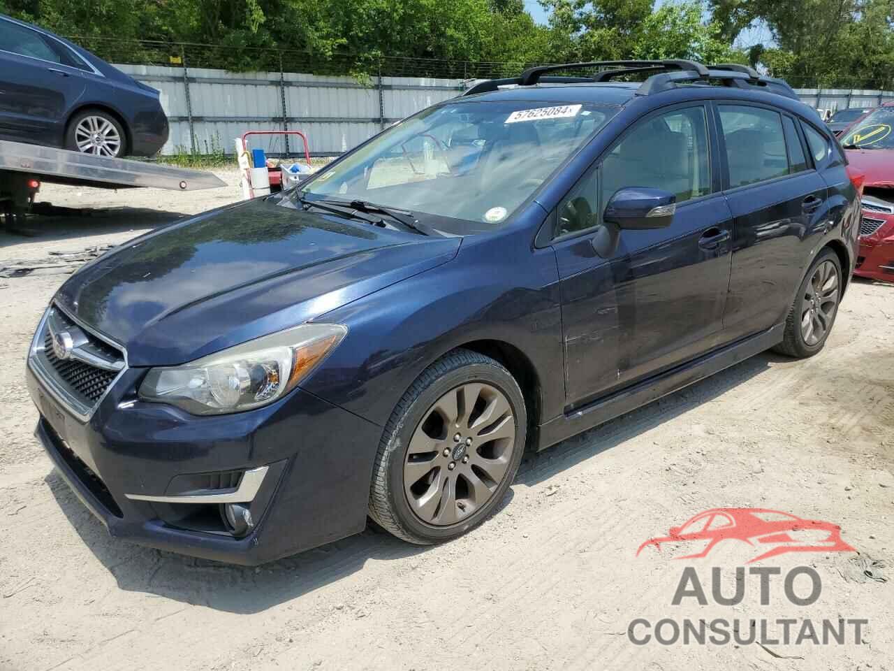 SUBARU IMPREZA 2016 - JF1GPAS63GH210255