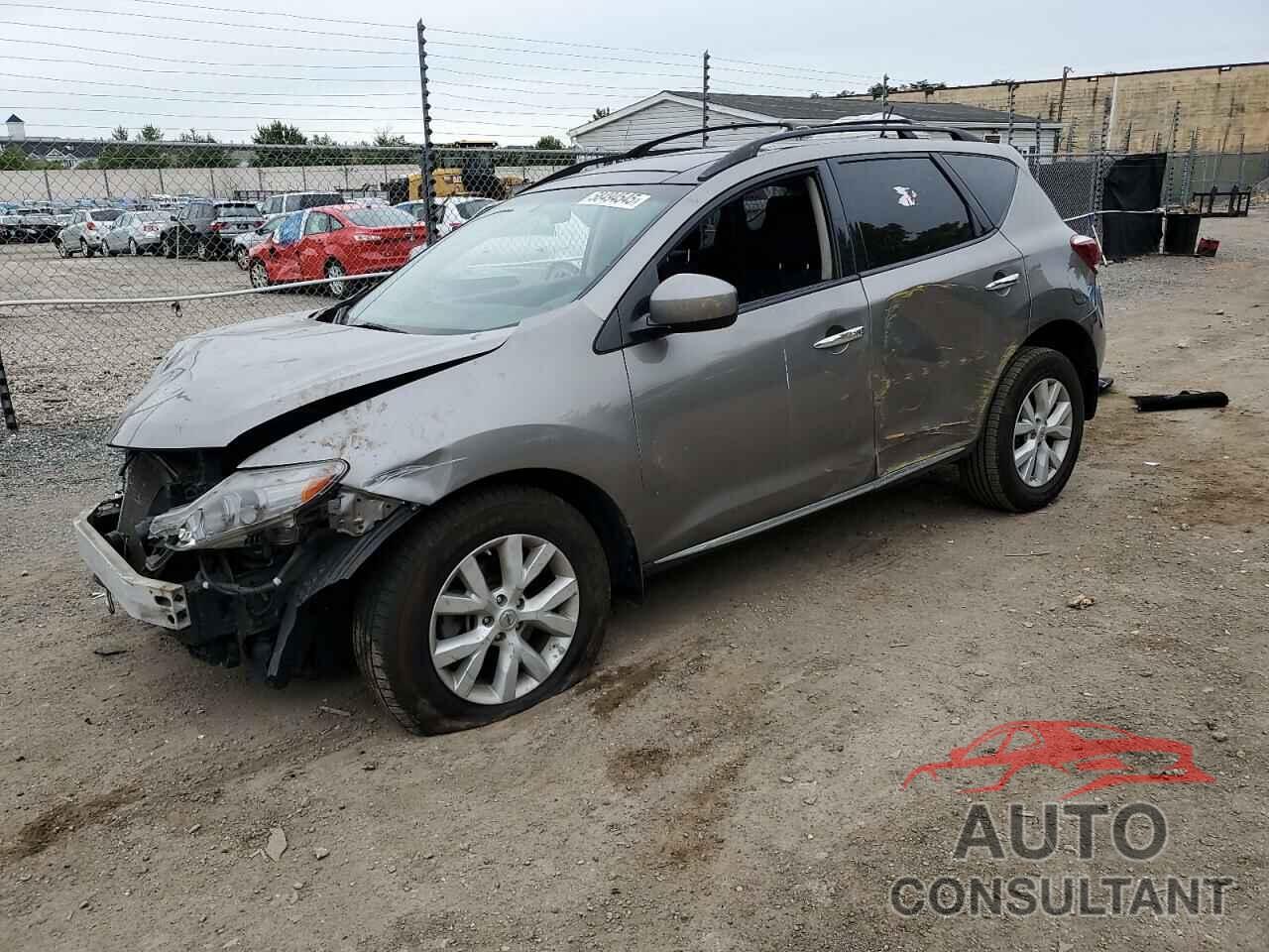 NISSAN MURANO 2012 - JN8AZ1MW3CW228627