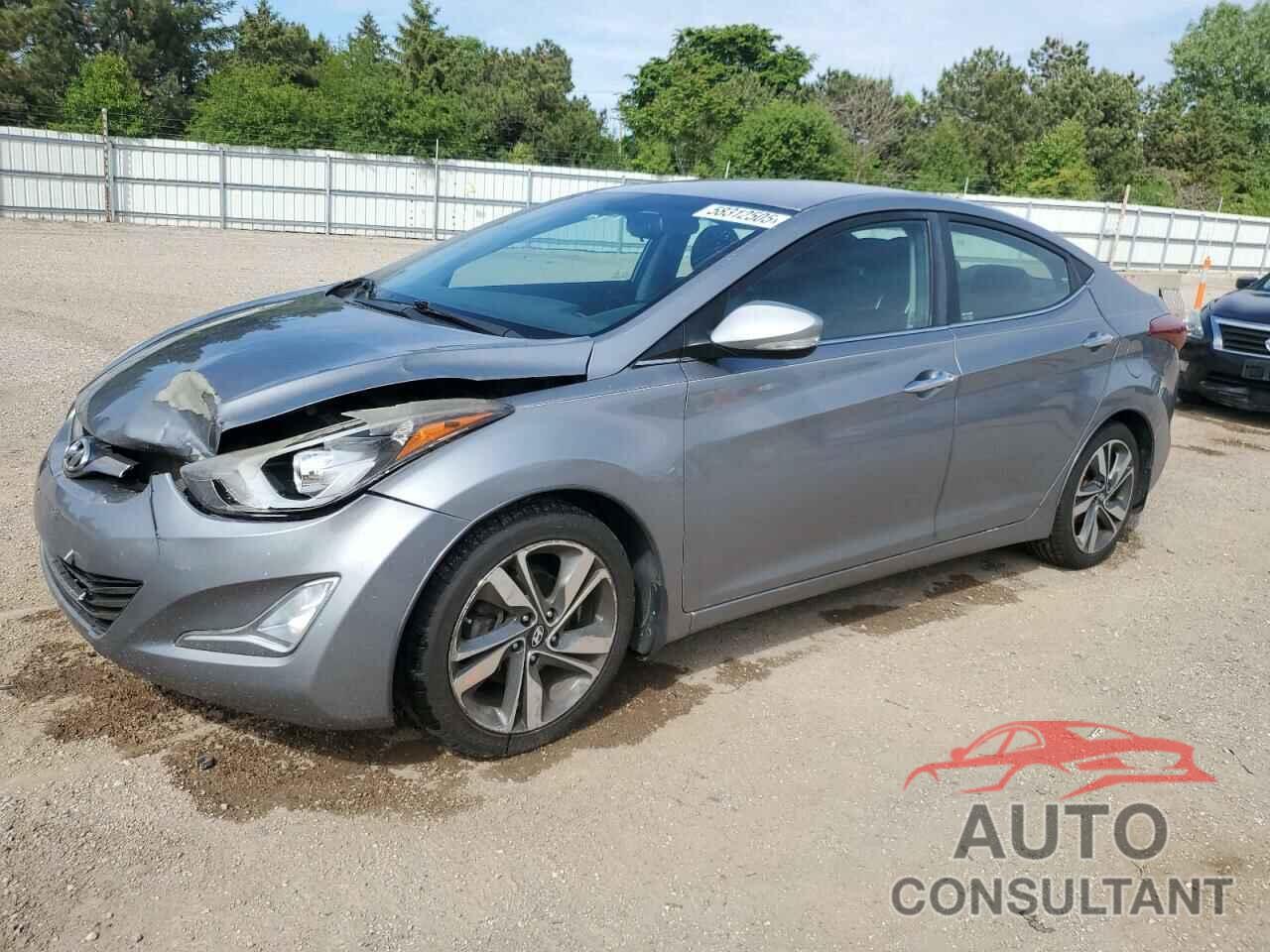 HYUNDAI ELANTRA 2015 - KMHDH4AE7FU423991