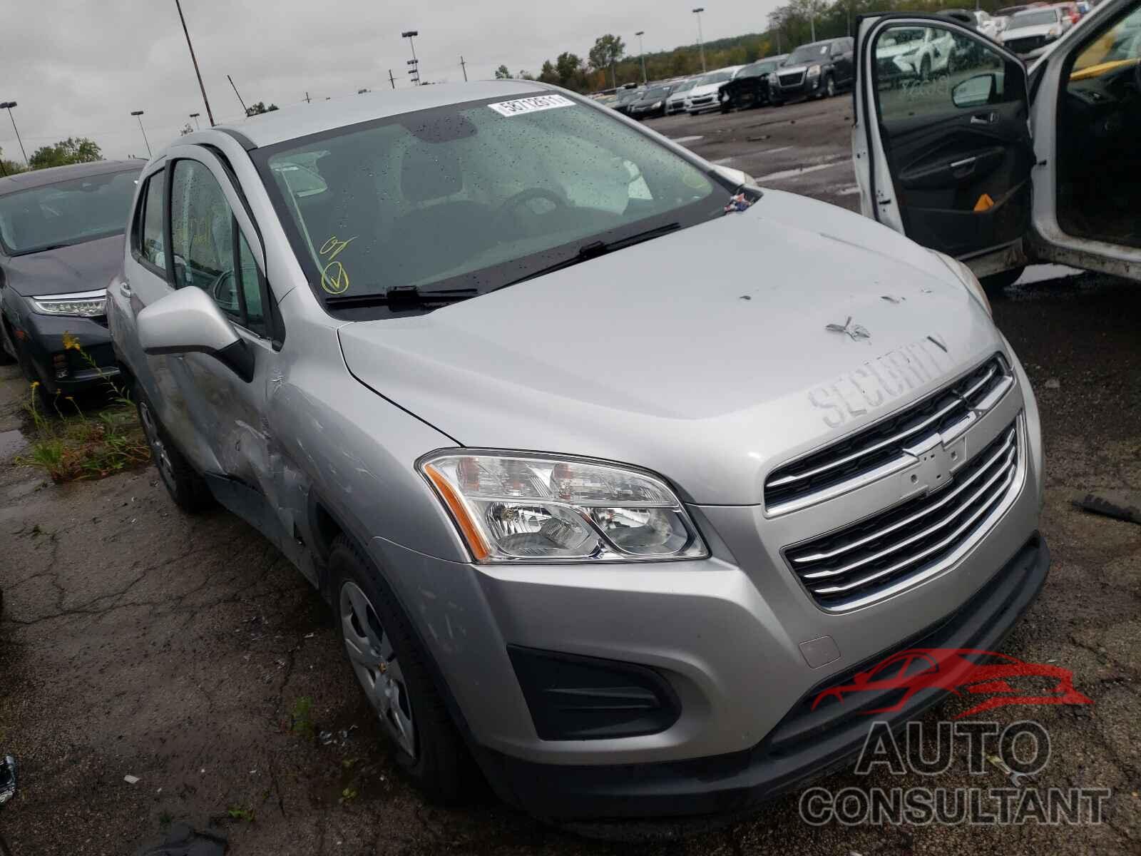 CHEVROLET TRAX 2016 - 3GNCJKSB2GL264510