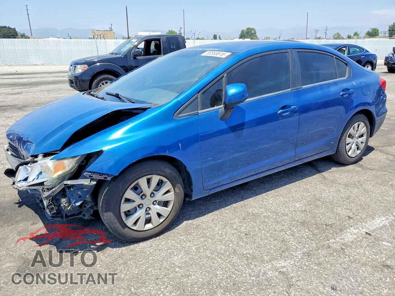 HONDA CIVIC 2012 - 19XFB2F52CE351877