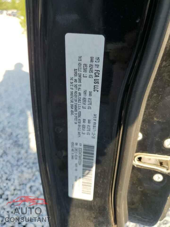 DODGE CHARGER 2019 - 2C3CDXCT6KH572354