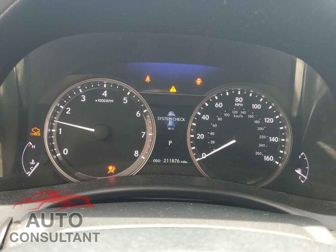 LEXUS GS350 2013 - JTHBE1BL7D5022687