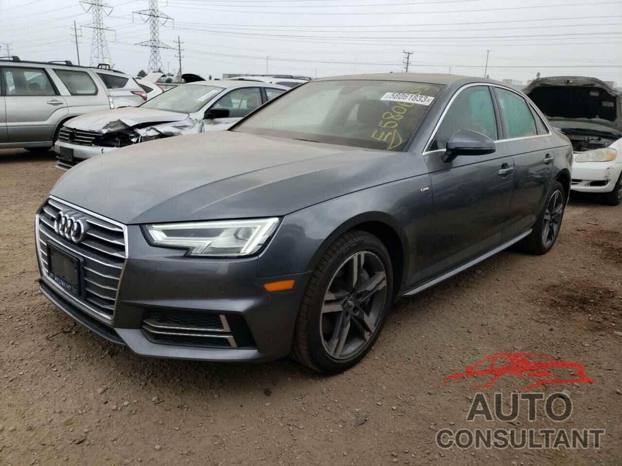 AUDI A4 2017 - WAUENAF42HN064950