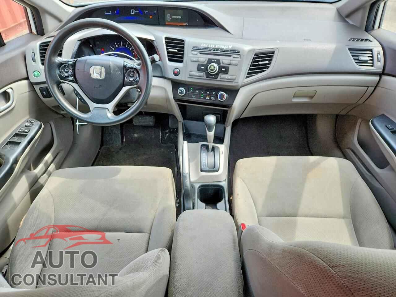 HONDA CIVIC 2012 - 2HGFB2F4XCH060850