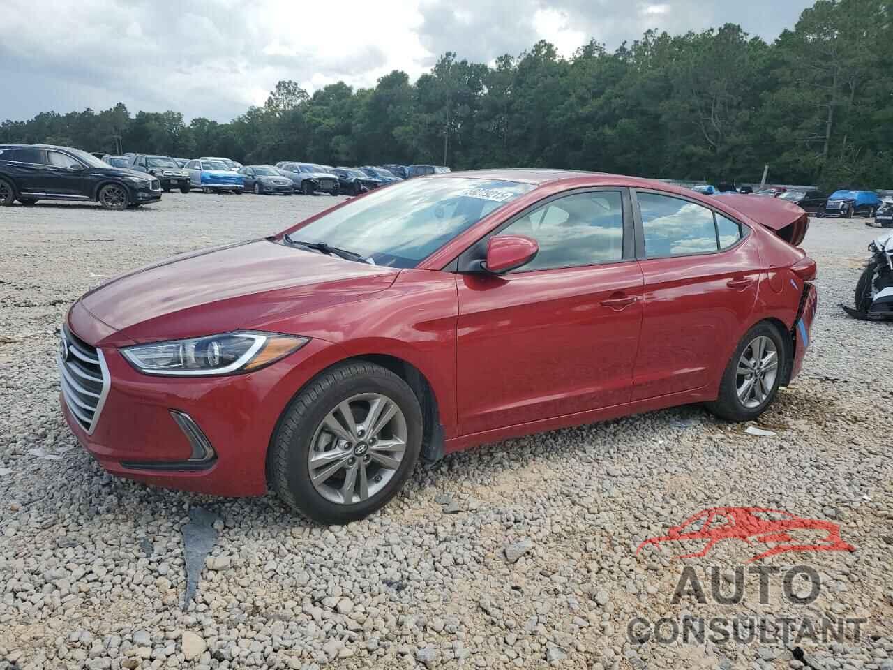 HYUNDAI ELANTRA 2018 - KMHD84LF1JU470805