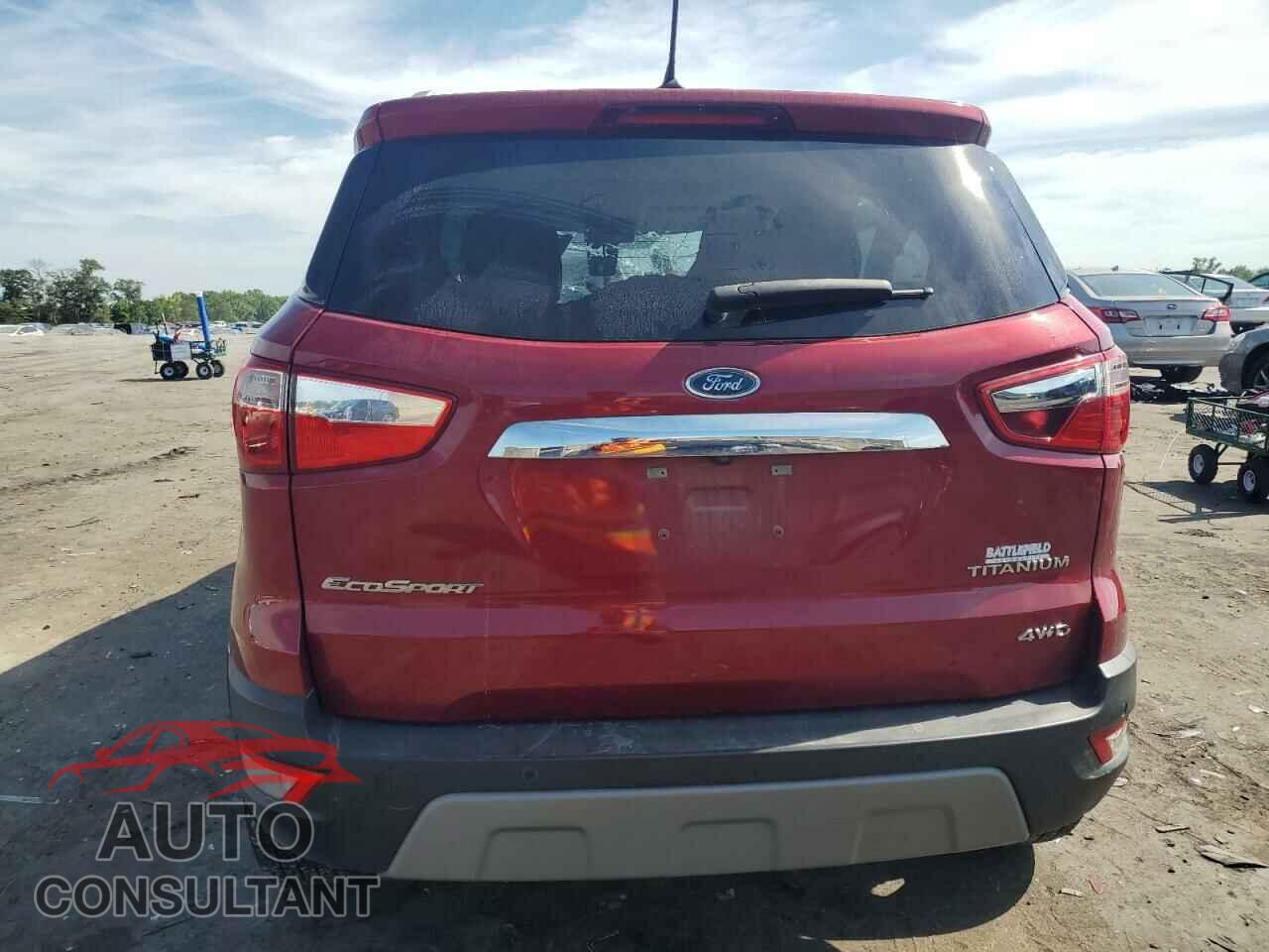 FORD ECOSPORT 2019 - MAJ6S3KL9KC310202