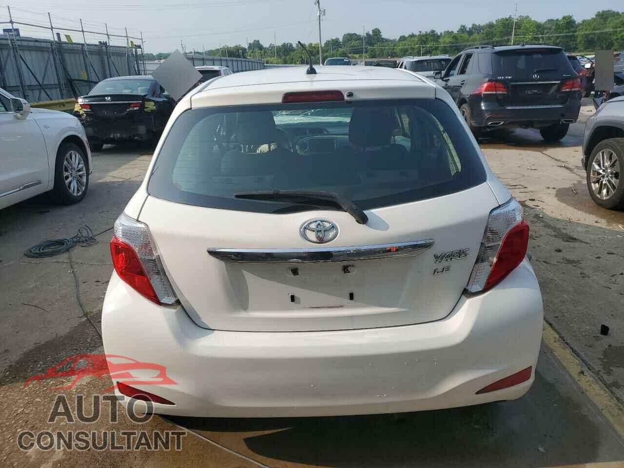 TOYOTA YARIS 2012 - JTDKTUD3XCD524331