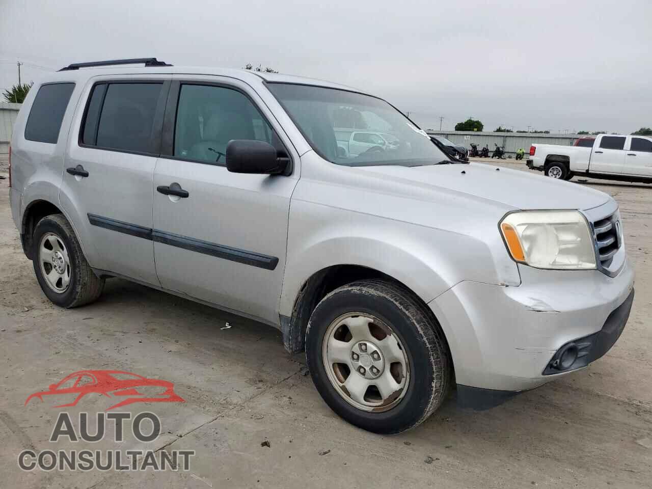HONDA PILOT 2012 - 5FNYF3H22CB002489