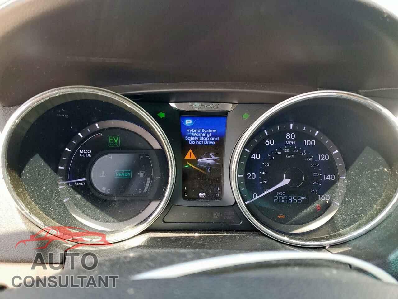 HYUNDAI SONATA 2012 - KMHEC4A45CA056676