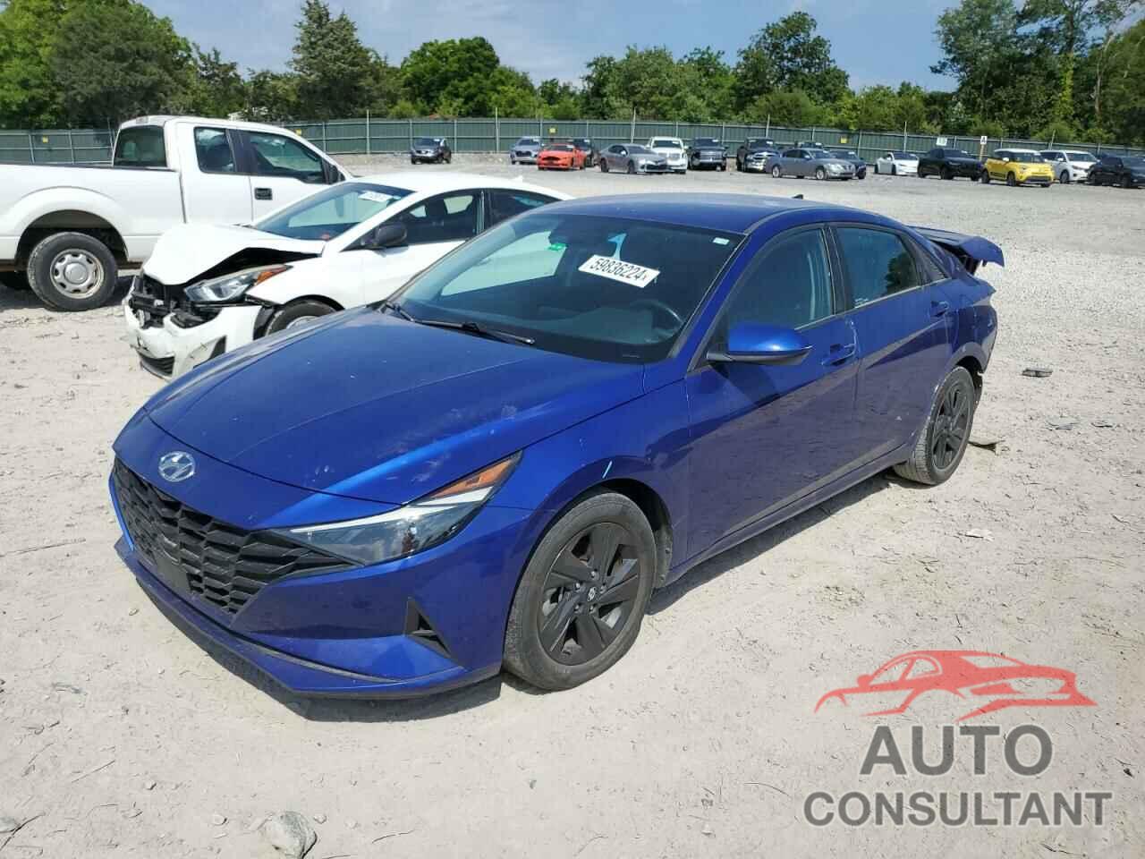 HYUNDAI ELANTRA 2021 - KMHLS4AG2MU152642