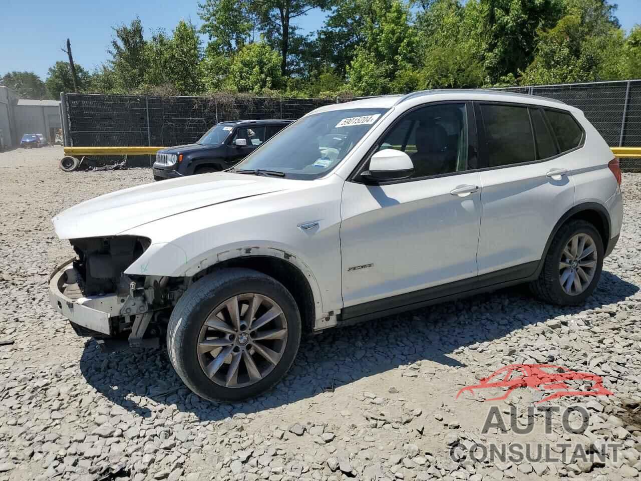 BMW X3 2016 - 5UXWX9C57G0D81357