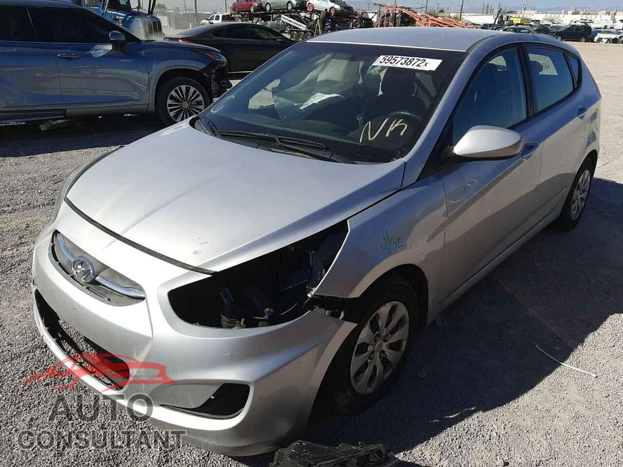 HYUNDAI ACCENT 2017 - KMHCT5AE0HU337926