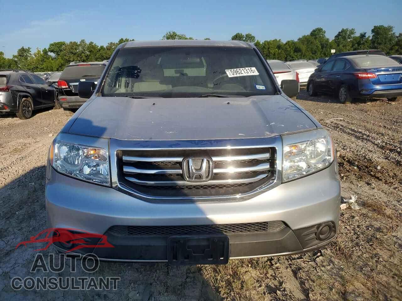 HONDA PILOT 2012 - 5FNYF3H29CB009567