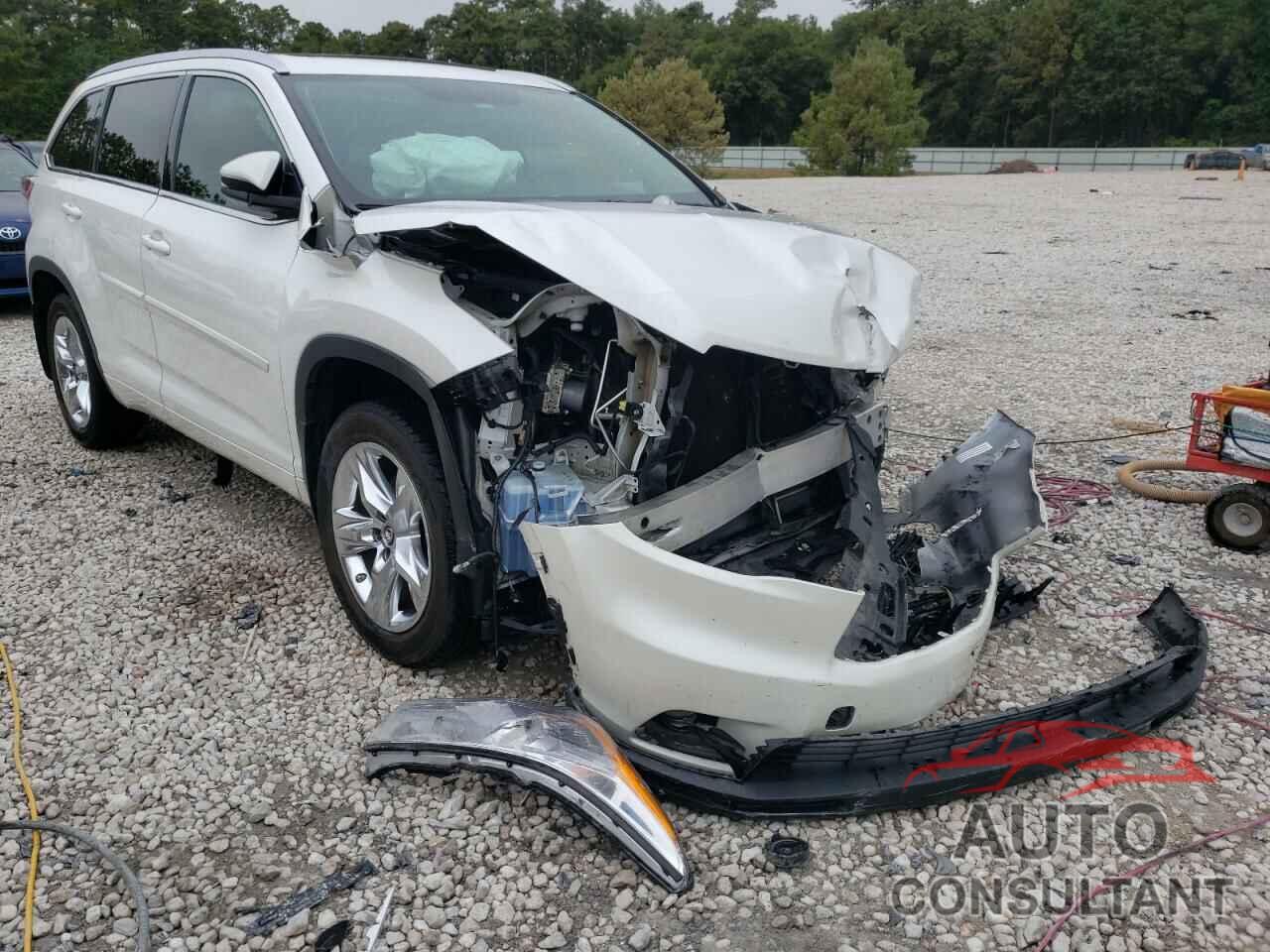 TOYOTA HIGHLANDER 2016 - 5TDDKRFH8GS246606