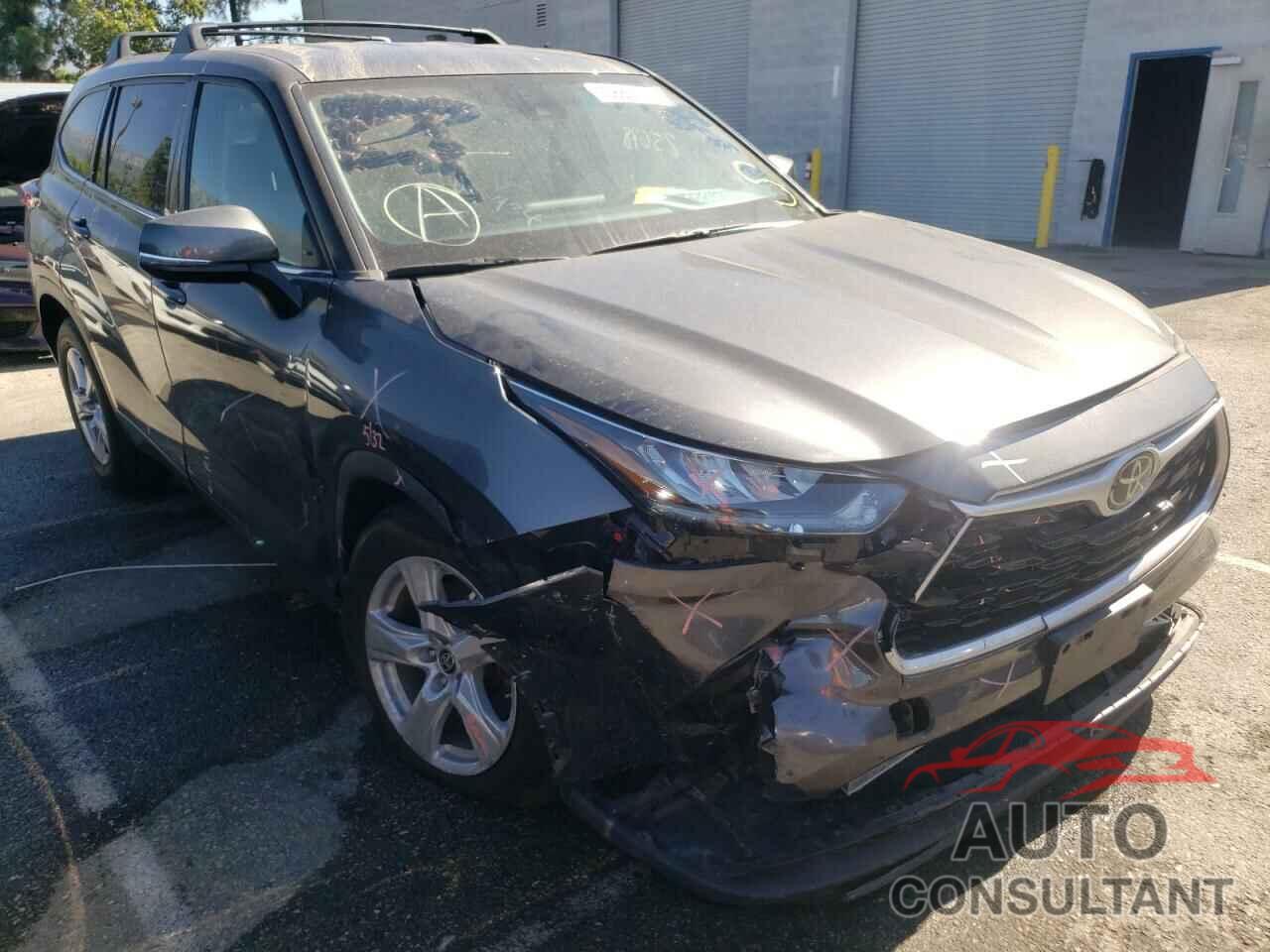 TOYOTA HIGHLANDER 2020 - 5TDCZRAH7LS003135