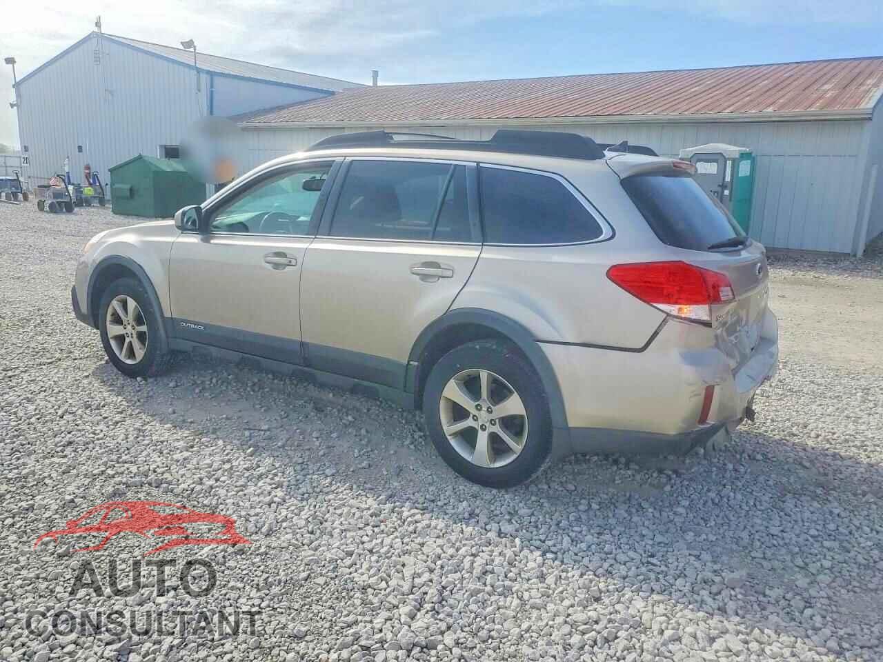 SUBARU OUTBACK 2014 - 4S4BRBLC7E3318358