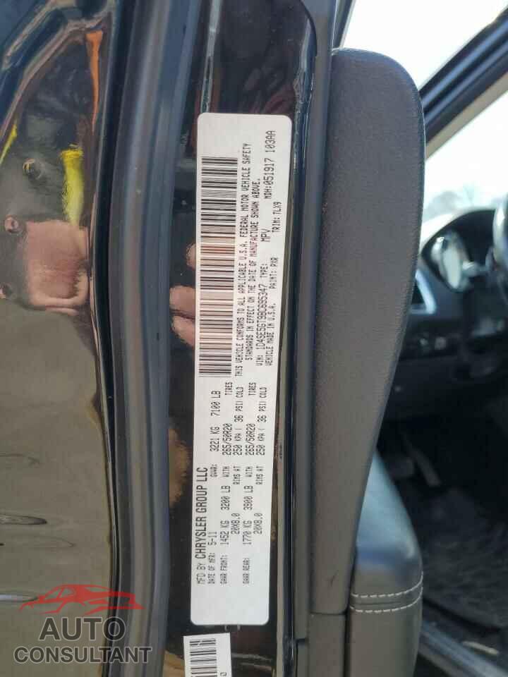 DODGE DURANGO 2011 - 1D4SE5GT9BC695347
