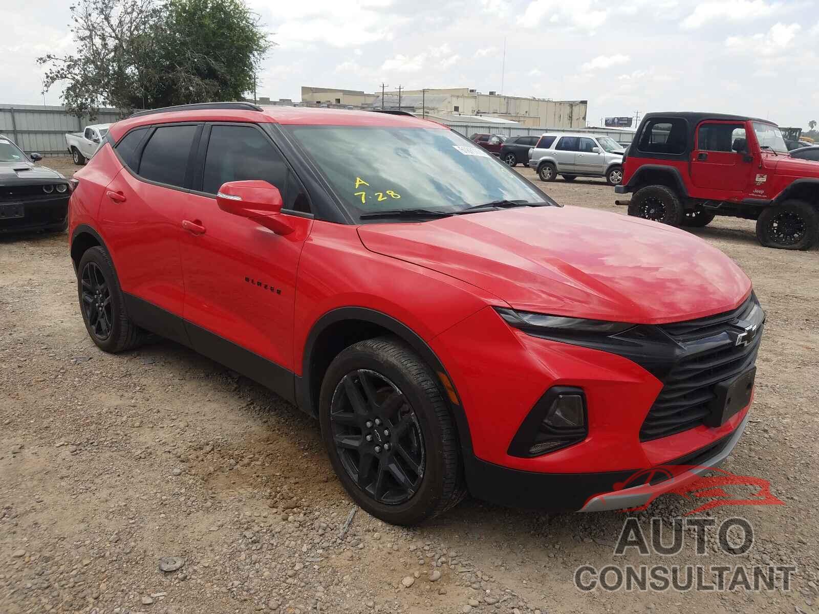 CHEVROLET BLAZER 2020 - 3GNKBBRA7LS539763