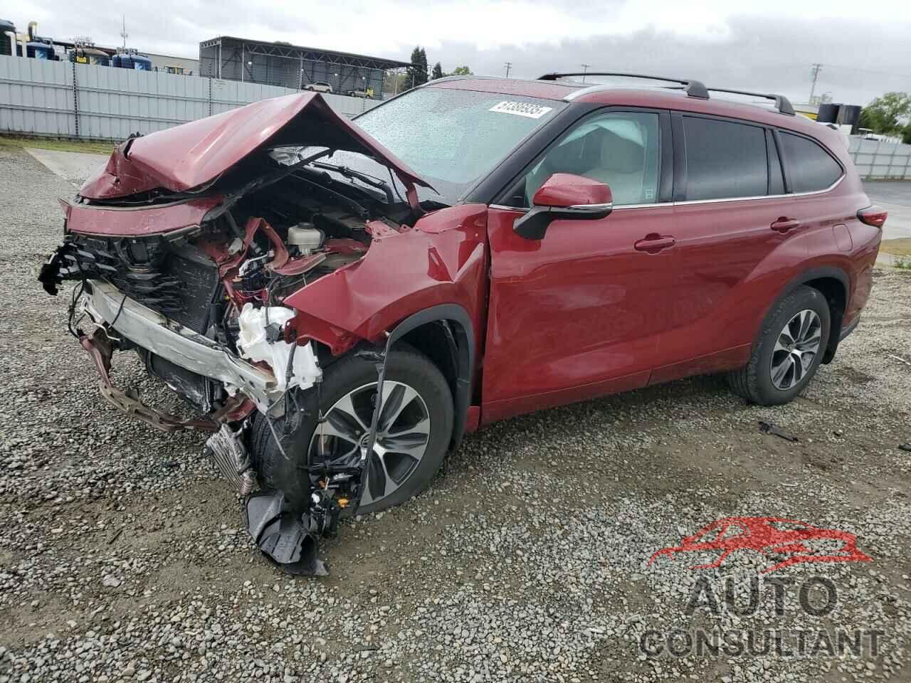 TOYOTA HIGHLANDER 2021 - 5TDHZRBH0MS092407