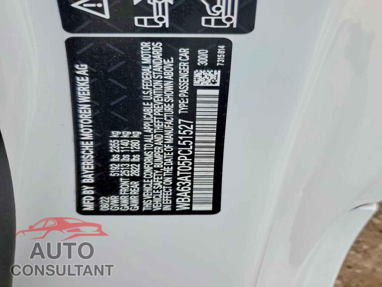 BMW M4 2023 - WBA63AT05PCL51527