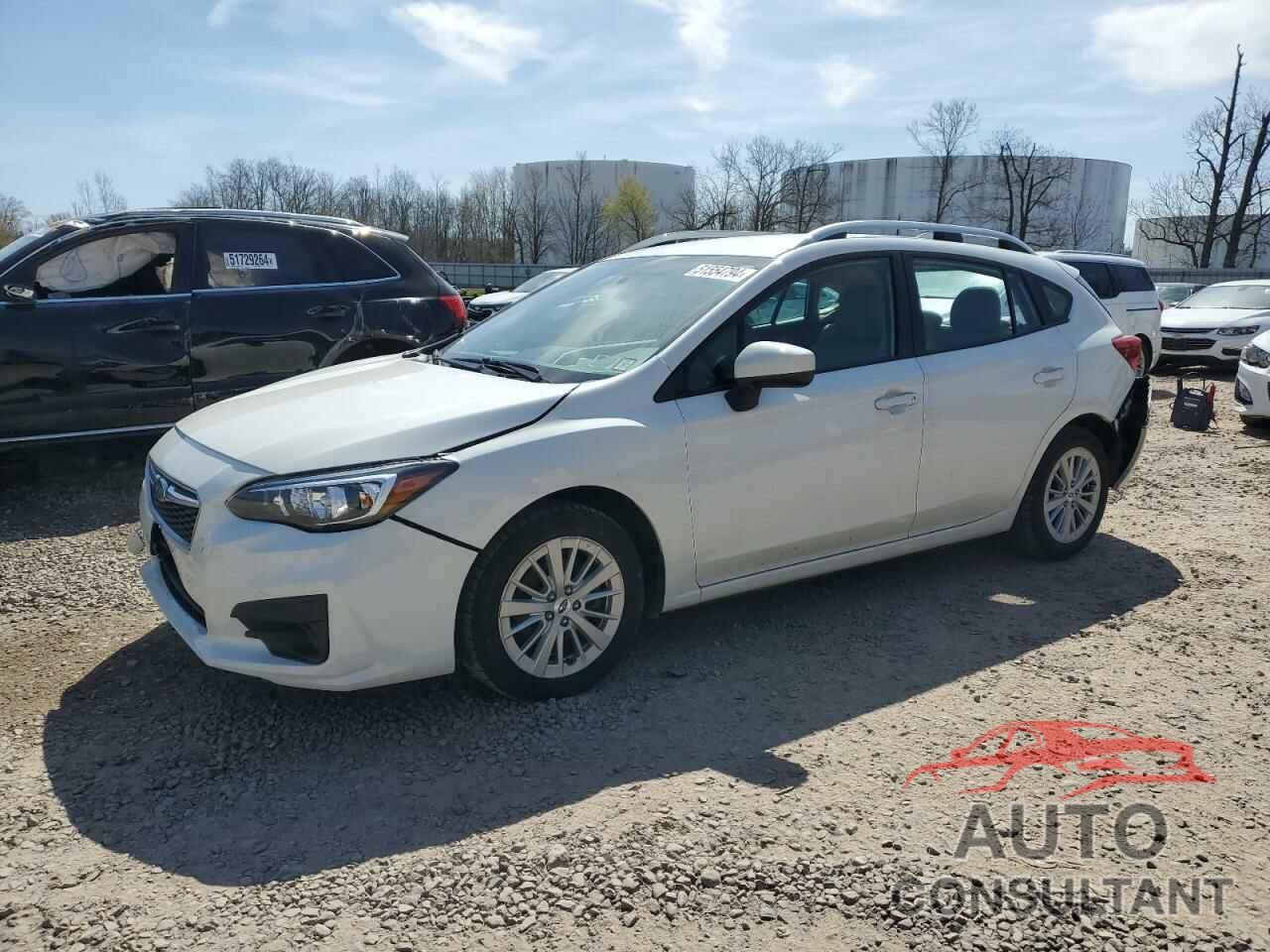 SUBARU IMPREZA 2018 - 4S3GTAB64J3701928