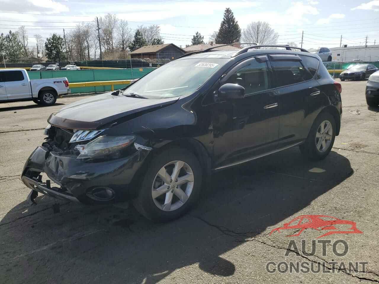 NISSAN MURANO 2009 - JN8AZ18U49W106425
