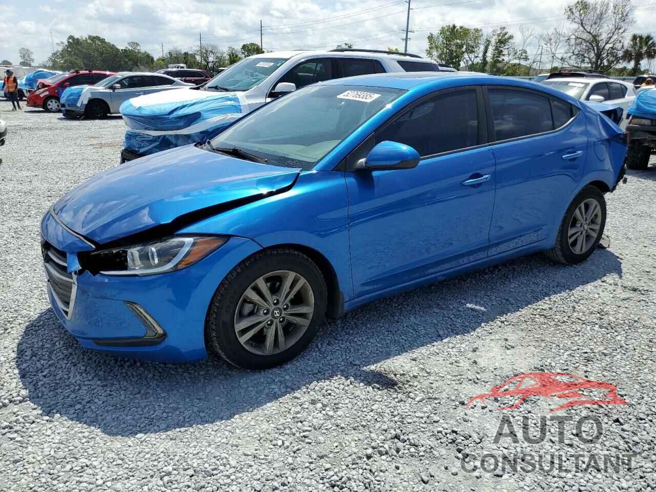HYUNDAI ELANTRA 2018 - 5NPD84LF5JH314359