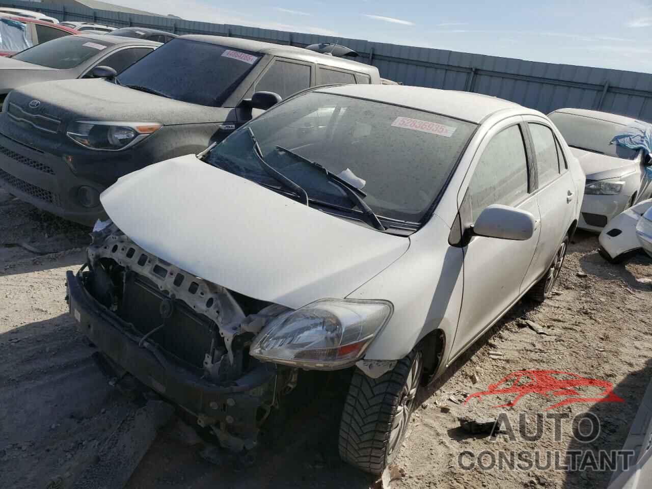 TOYOTA YARIS 2012 - JTDBT4K3XCL027532