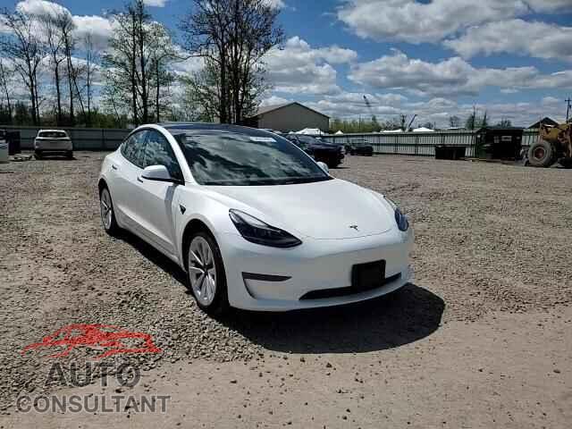TESLA MODEL 3 2022 - 5YJ3E1EB6NF199899